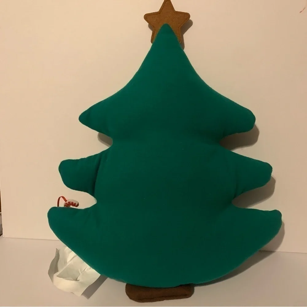 NWT. WONDERSHOP Advent Calendar Christmas Tree Pillow